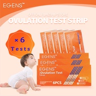 EGENS LH 6PCS Ovulation Test Strips Kit First Response Ovulation predictor kit Ovulation Test Strips Urine Test For Home Use