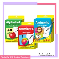 READY STOCK KAD IMBAS FLASH CARD ALPHABET NUMBERS ANIMALS