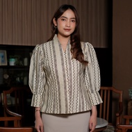 KATUN Puwastri Batik - Boutique Batik Top Blouse Premium Cotton Office WorkWanita