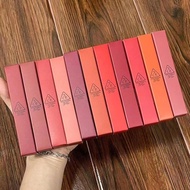 New Color 3CE Velvet Lip Glaze Water Mist Laydown Matte Mirror Lipstick Taupe Brown Womens Cosmetic 