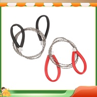 2 Piece PVC Pipe Cable Saw Stainless Steel Wire Saw Hand Pocket String Rope Saw Emergency Survival W