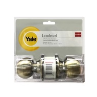 ✨นาทีทอง✨ ลูกบิดทั่วไป YALE KN-VCA5127US5 หัวกลม AB ลูกบิดประตู ลูกบิด ลูกบิดสแตนเลส ENTRANCE KNOB LOCKSET YALE KN-VCA51