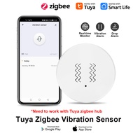 2026 Style Tuya Zigbee Dynamic Static Sensor Smart life Vibration Sensor Drop Tilt Sensor WIFI Earth