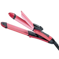Moriko Pro Styling Hair Iron 2 in 1 Straightener & Curler