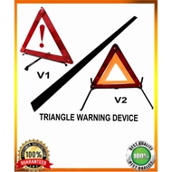 Triangle Warning Device or Early Warning Device Reflective Triangle Signage ( Car Accessories )