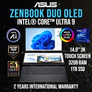ASUS ZENBOOK DUO | 14" Duo OLED 3K Touch Screen | Intel Core Ultra 9 | 32GB Ram & 1TB SSD | UX8406CA