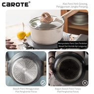 Carote Gas Stove Diffuser Conduction Pot Coaster Plate Anti-Scorch Pan Tool 28CM