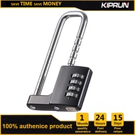 Ổ khóa tổ hợp kiprun Khóa mật mã an ninh 4 chữ số khóa hình chữ U có thể điều chỉnh khóa Khóa bằng t