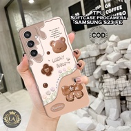HP Latest Samsung Galaxy S23 FE Case - Leviora Case - Fashion Case Bear - Samsung Galaxy S23 FE Soft