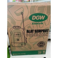 Sprayer DGW elektrik 16L alat semprot hama tangki dgw