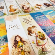 Christian Bookmark Set of 3 | Bible Verse Bookmark | Scripture Bookmark