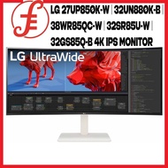 LG 27UP850K-W | 32UN880K-B | 38WR85QC-W | 32SR85U-W | 32GS85Q-B | 32SR75U 4K IPS UHD MONITOR