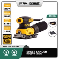 DEWALT DWE6411-B1 230W 1/4 Sheet Palm Grip Sander  (DWE6411)