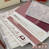 Three Years Second Class Melade Color Notebook Set High-value Horizontal Line Notebook Notepad Loose