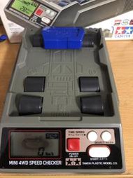 (有瑕疵) 懷舊絕版收藏 1996 四驅車 測速器 跑步機 爆走兄弟 軌道車