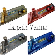 ( PROMO TERKINI TERLARIS ) PAKET 3 IN 1 HANDGRIP KARBON / JALU AS RODA DEPAN / KULIT JOK BIKER / SAR