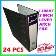 (24pcs/carton) I JIMAT A4 size 3 inches Lever Arch file / File Gerbang 3 inci
