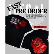 IIegal CIub - AOR (Agitate Organize Resist) Tshirt - Black