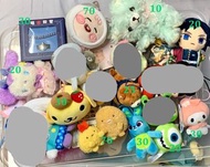 細公仔 ❄️ 寵物小精靈 pokemon 百變怪 果然翁 柴犬 柴狗 豆柴三兄弟 Toy story 反斗奇兵 bunny 兔兔 漢堡神偷 mcdonald 麥當勞Disney 迪士尼 米尼 米奇 m