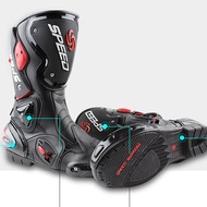 Genuine Speed Car Shoes Racing Shoes Shock-resistant Shoes Rider Shoes Leather Shoes Racing Shoes Sh