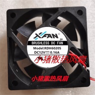 Brand New RDH6025B2 RDH6025B RDH6020B RDH6020S EC6025H24 6cm Fan