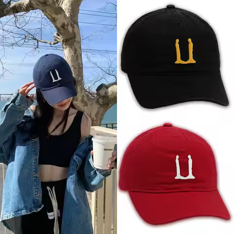 2025 New Baseball Cap G-Dragon Trucker Hat High Quality Retro Embroidery Kpop Woman Cap Adjustable B