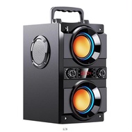 60W High-power outdoor portable speaker for square dancing with high volume led Colorful Speaker