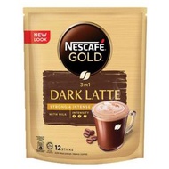 Nescafe Gold 3 in 1 Coffee Dark Latte/Flat White Nescafe Gold Premium Coffee