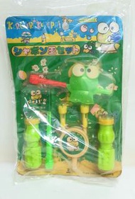 絕版古董1993年日本製造 SANRIO KEROKEROKEROPPI 青蛙玩具套裝 MADE IN JAPAN