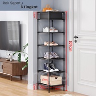 Inaso Rak Sepatu Susun Serbaguna Portable Rak Kabinet Tempat Penyimpanan Sendal Storage Organizer Mi