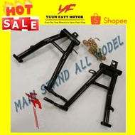 Main stand, double stand,tongkak dua,(C70,GBO,EX5,RS150R,WAVE125,W110,RG,VS125,SMASH,RC80,LC135,RXZ,