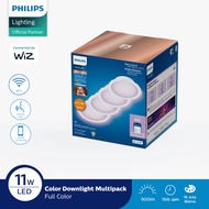 Philips Lampu Smart WiFi LED Downlight Multipack 11W D125 Color RGB