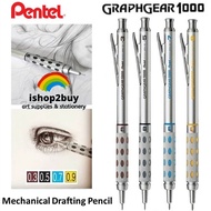 PENTEL Mechanical Drafting Pencil Graphgear 1000 Gragh Gear 1000 Sketching Technical Drawing Pencil 