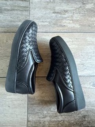 Bottega Veneta BV  loafers 女裝 超舒適平底鞋。經典皮帶編織款，Black
