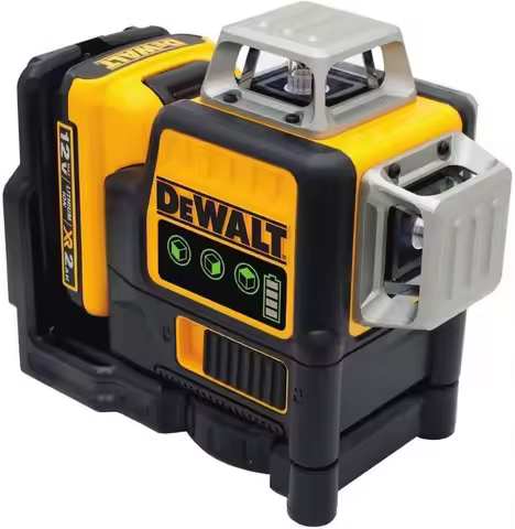 DEWALT 360° Self-Leveling Green Laser Level, 12V MAX, 100ft Range (DW089LG)