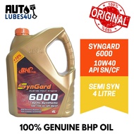 BHP SynGard 6000 10W40 Semi Synthetic 4L - BHP Car Engine Oil