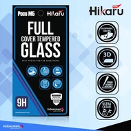 Tempered Glass Poco M5 hikaru TG Full Cover by Indoscreen Model CP Screen protector