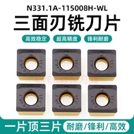 10 CNC N331.1A Two-Color Three-Sided Edge Milling Slot Blades N331.1A-115008H-WL