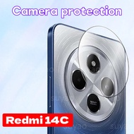 For Redmi 14C 14 C 13C 2024 Phone Lens Film Tempered Glass Curverd Redmi14C Redmi13C Full Camera 3D 