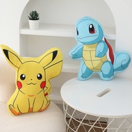 clu Pokemon Pikachu Squirtle Psyduck Cartoon Anime Pillow Printed Plush Doll Home sofa Pillow Decora