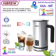 4 in 1 Hot and Cold Milk Frother. Premium American brand HiBREW - M3A. IMPORTED PRODUCTS