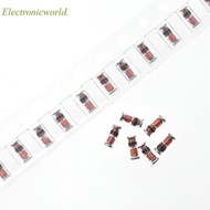 50PCS 1/2W 0.5w Zener diode ZMM 3V 3V3 3V9 4V7 5V1 7V5 8V2 10V 12V 15V 16V 18V 20V 24V LL34 SMD Zene