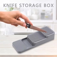 J.L Knife Storage Case Cutlery Organizer Tray Knives Separation Finishing Storage Box Kitchen Knives