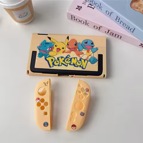 Protective Case for Switch 2 (2025),Cute Pokemon Soft TPU Cover Protector, Anti-Scratch, Shock-Absor