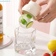 SEVENHOME3E Snowman Design Ice Ball Cup, 3 in 1 Silicone Ice Cube Mold, Portable Easy To Demolding N