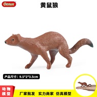 Cross-Border Children Science Education Simulation Wild Solid Animal Model Weasel Weasel Weasel Cogn