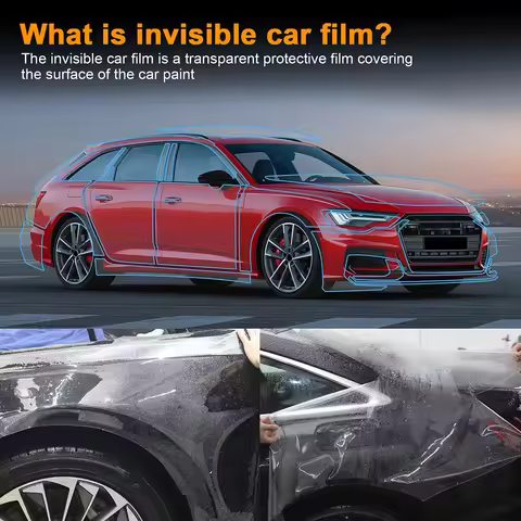 8.5Mil TPU Scratch-resistant Car Paint Protection Film For Audi A6 Avant S Line 2019-2024 Car Body T