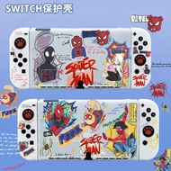 Cute Spider Man Split Soft Protective Case for Nintendo Switch OLED NS Accessories