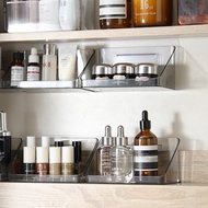 日本霜山 免鑽釘無痕壁掛式鏡櫃收納盒-3入