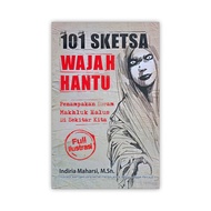 Buku Horor 101 Sketsa Wajah Hantu